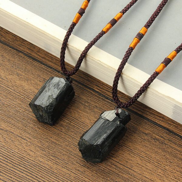 Black Stone Pendant